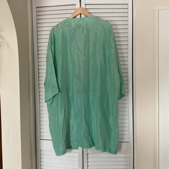 100% Silk Robe Jacket - Picture 3 of 5